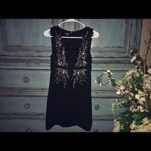 Bebe black cocktail dress